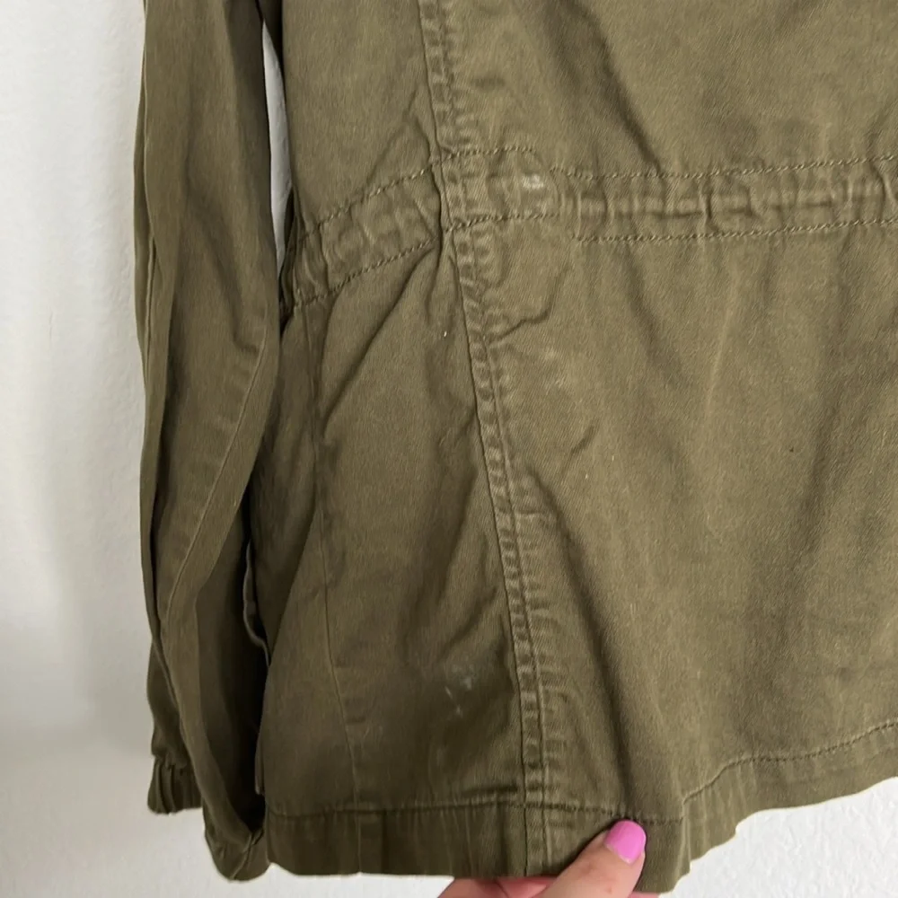 Old Navy Army Green Utility Jacket - Picture 5 of 5